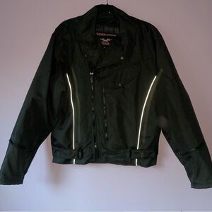 Revolution Gear Size M Motorcycle Jacket Black